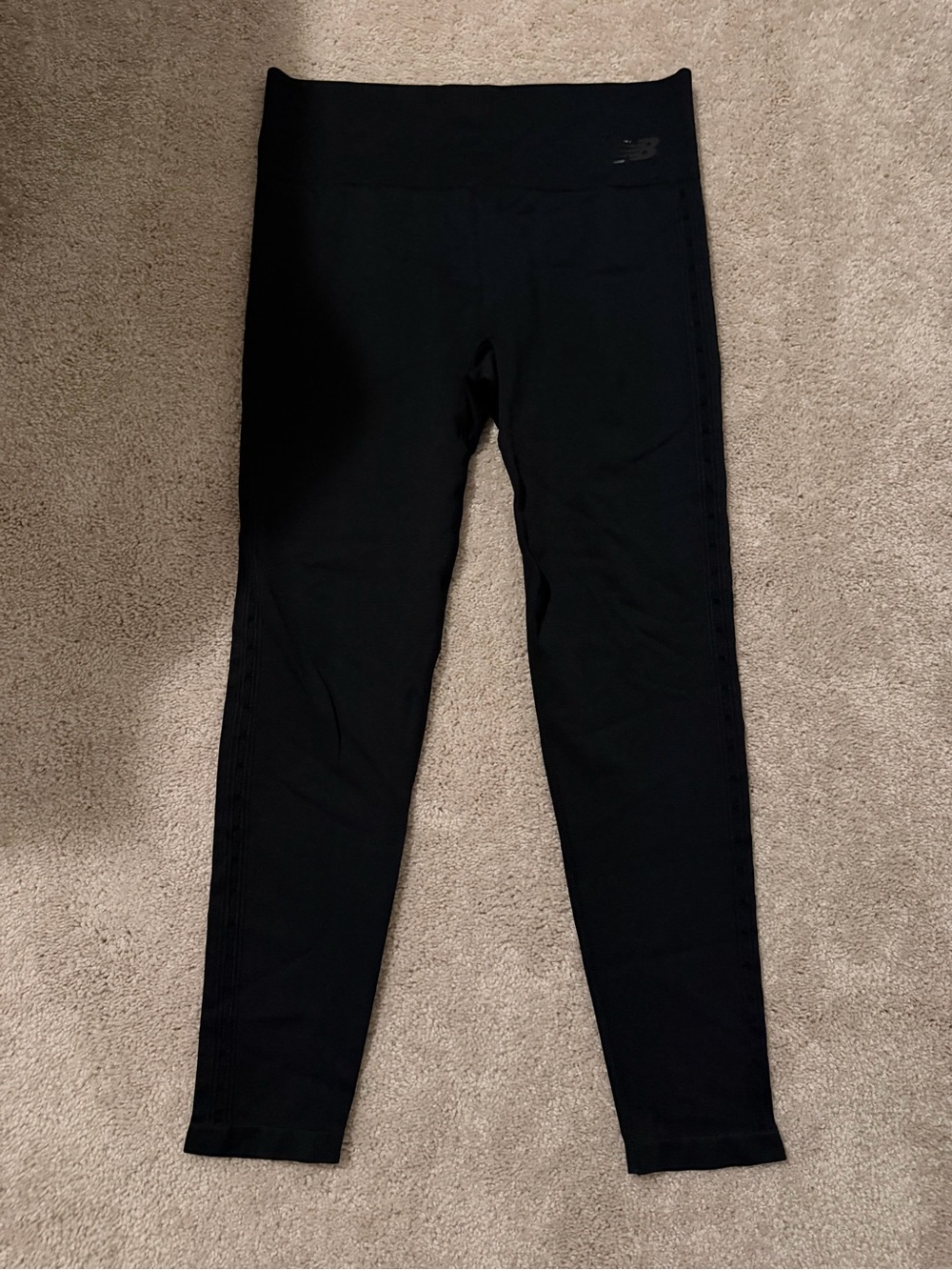 New Balance Women's Black High-Waist Performance Leggings